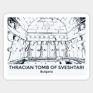 Thracian Tomb of Sveshtari - Bulgaria Sticker